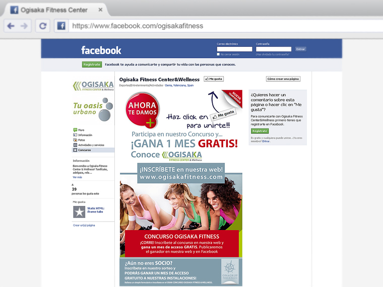 Facebook Ogisaka Fitness Center&Wellness