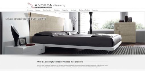 Web Andrea Disseny
