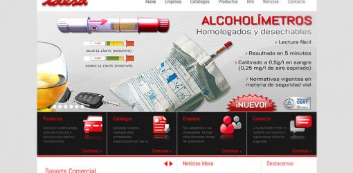 Web Idesa Accesorios