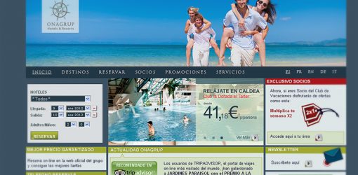 Web Onagrup Hotels & Resorts