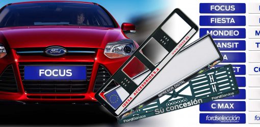 Cubrematrículas y soportes placa matrícula