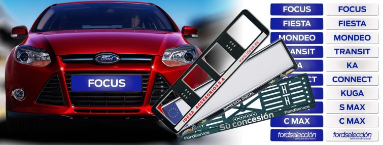 Cubrematrículas y soportes placa matrícula