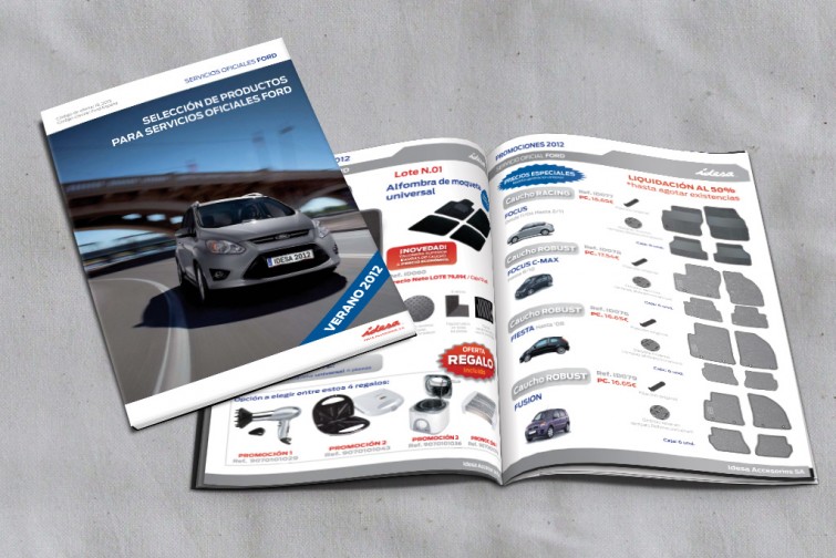 Catálogo de accesorios FordService